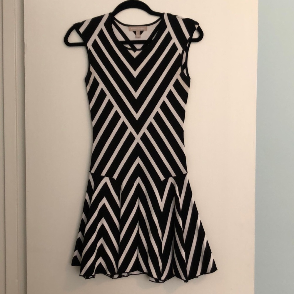 Banana Republic Geometric Dress - Petite Small